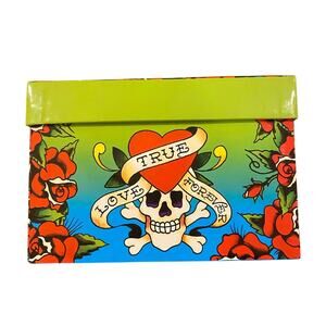 Ed Hardy + Lisa Frank Collab Photo/Storage/Gift Box Vintage Y2k/00's